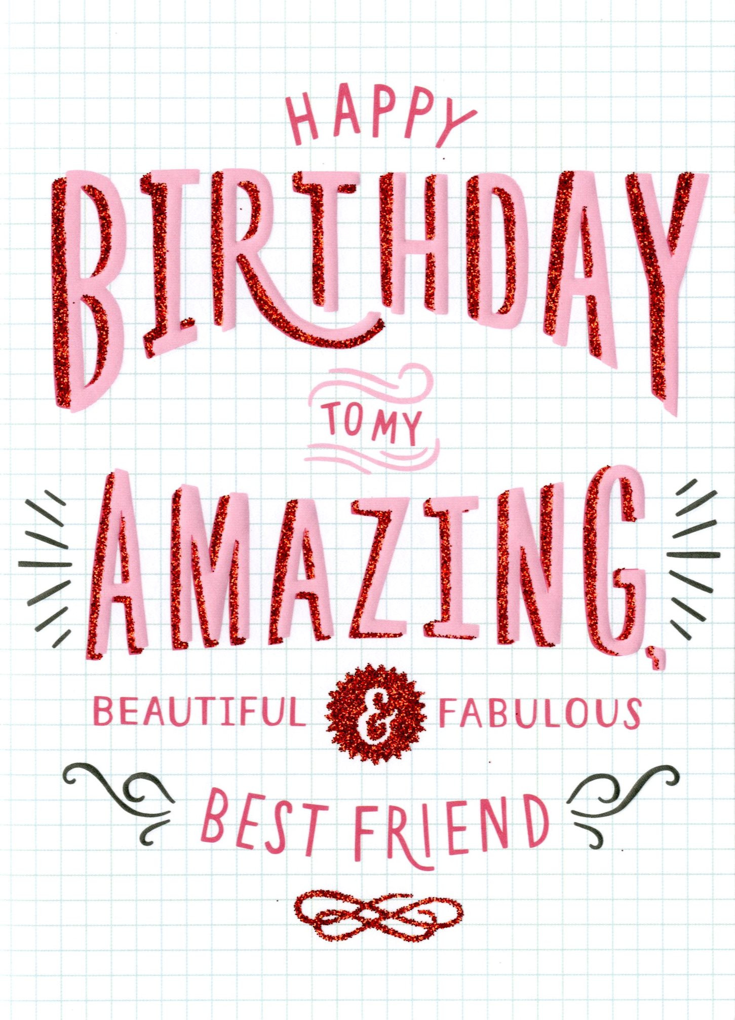 Birthday Cards For Friends
 Amazing Best Friend Birthday Card Cards