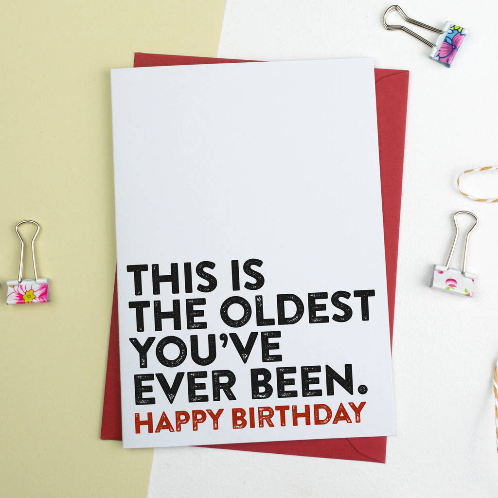 Birthday Cards Funny
 funny birthday card by a is for alphabet