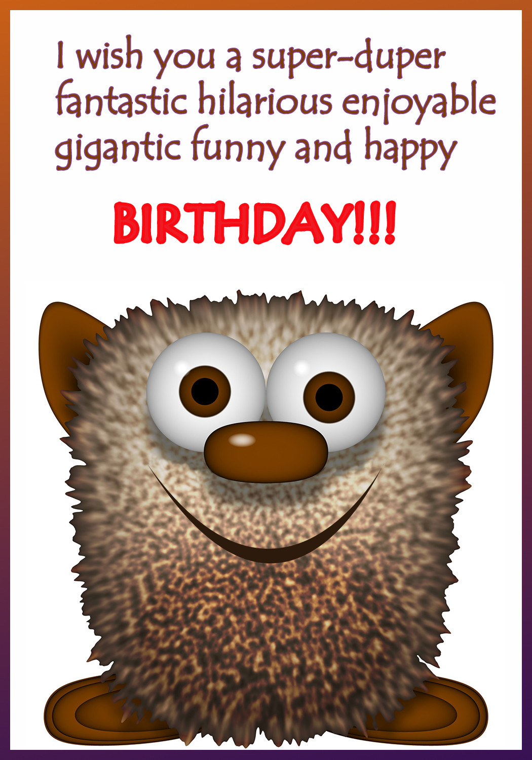 Birthday Cards Funny
 Funny Printable Birthday Cards