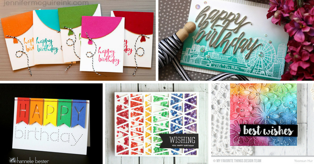 Birthday Cards To Make
 25 Cute DIY Birthday Cards You Can Make Yourself