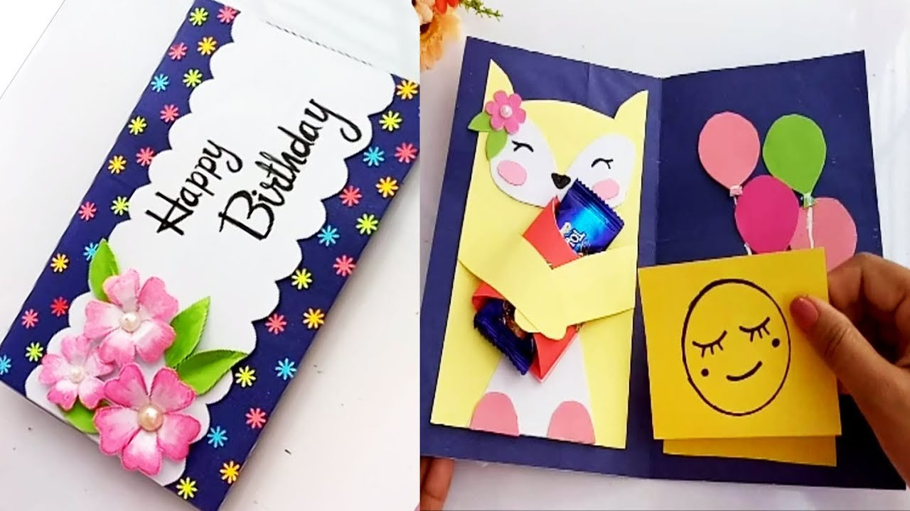 Birthday Cards To Make
 How to make Birthday Gift Card DIY Greeting Cards for