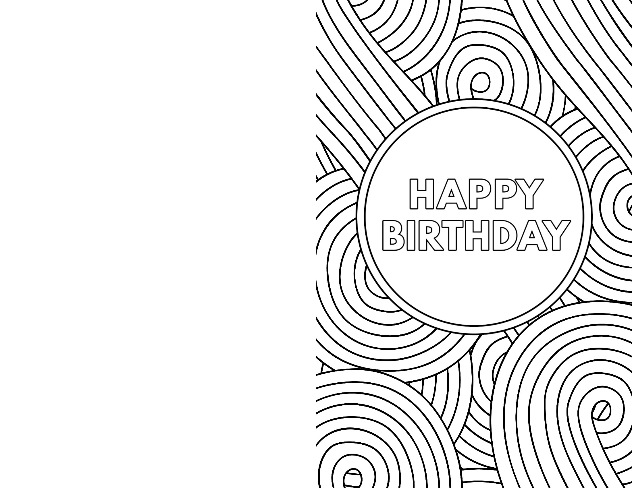 Birthday Cards To Print Out
 Free Printable Birthday Cards Paper Trail Design