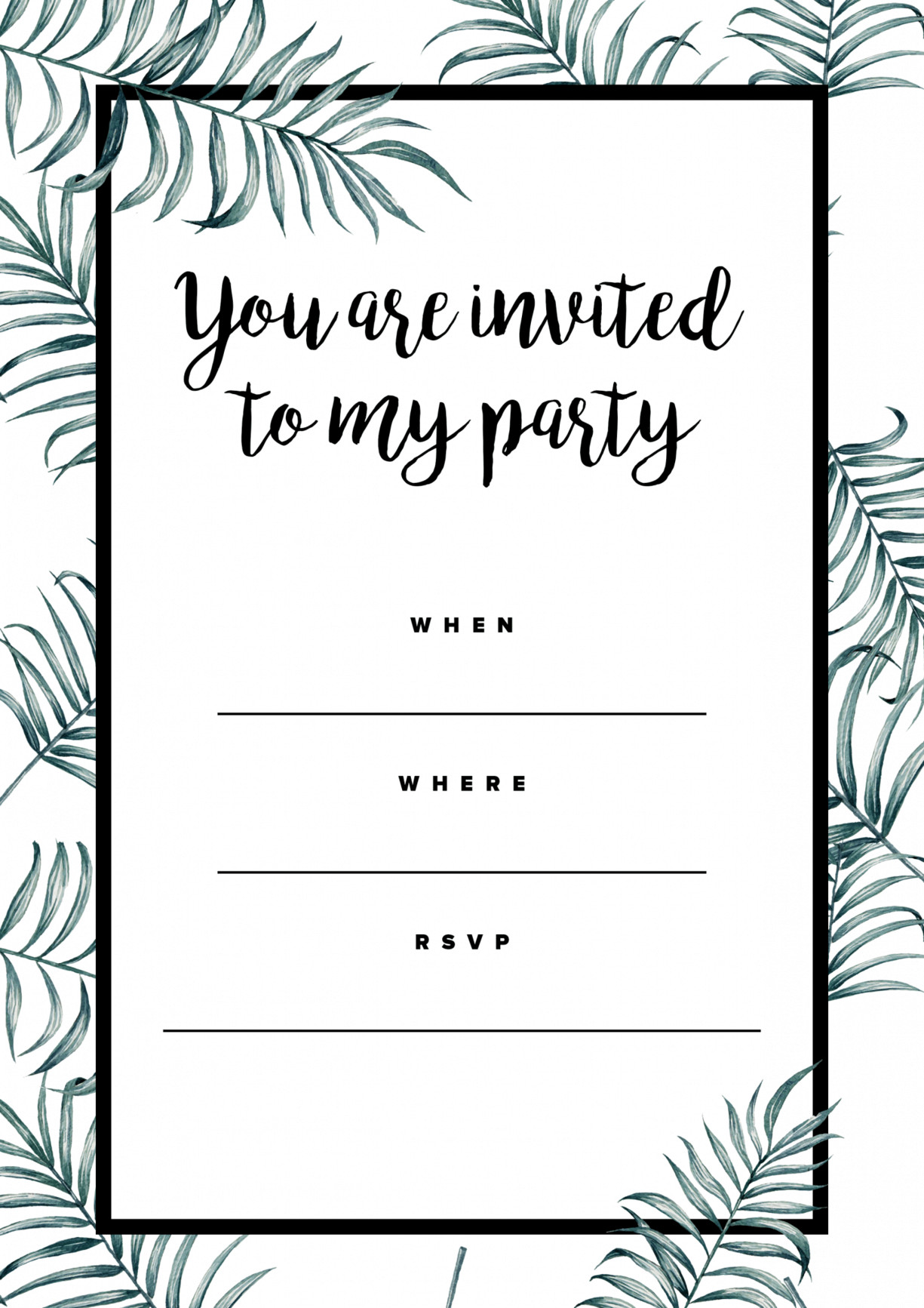 Birthday Celebration Invitation
 Free Party Invitations All free Invitations