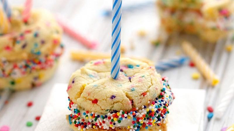 Birthday Cookie Cake Recipe
 Birthday Cake Cookies recipe from Betty Crocker