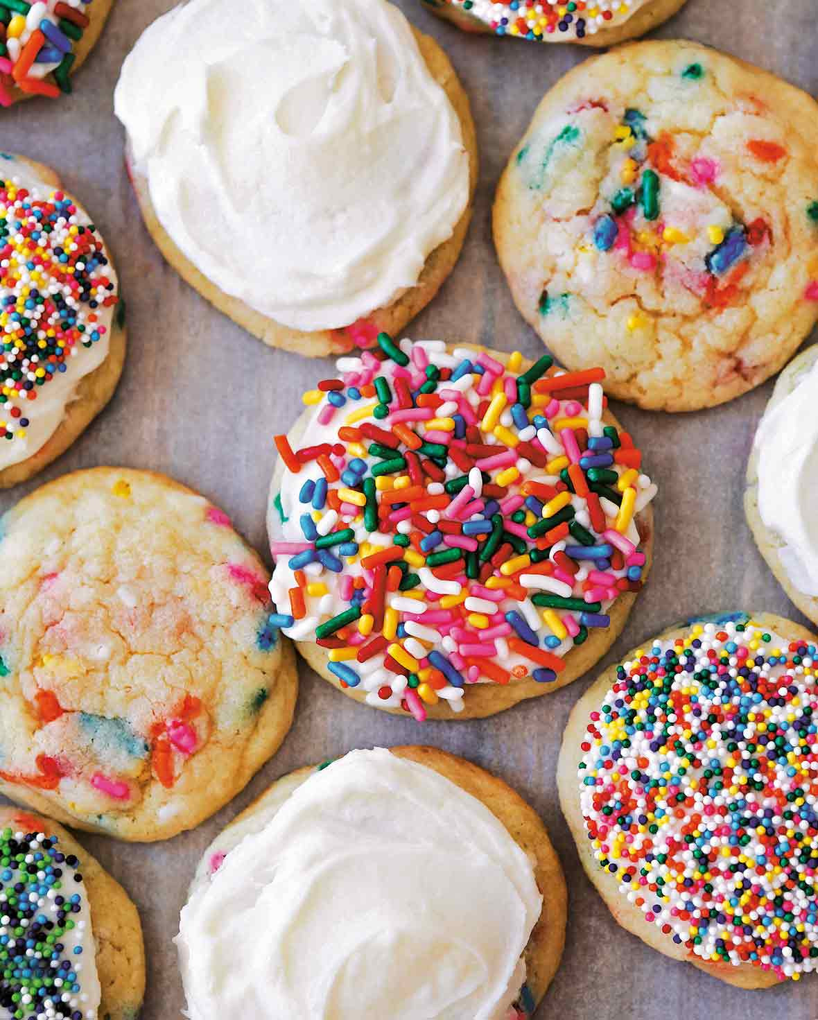 Birthday Cookie Cake Recipe
 Birthday Cake Cookies Recipe