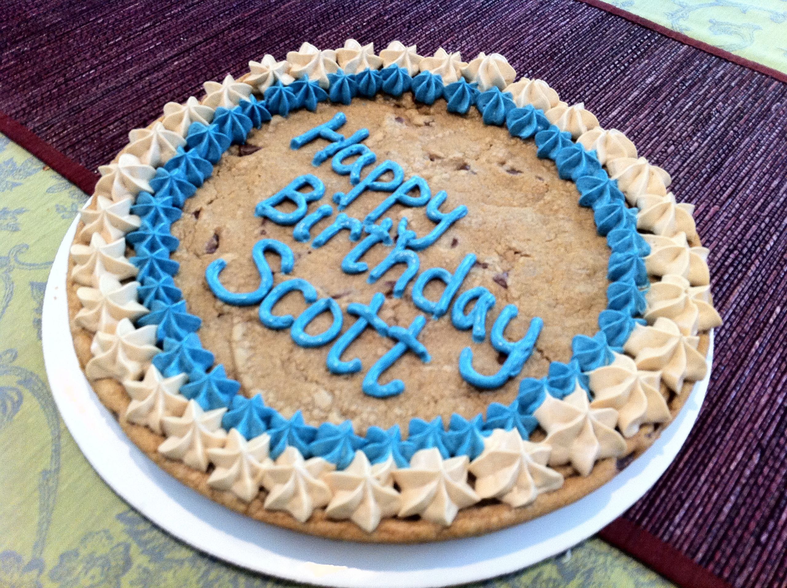 Birthday Cookie Cake Recipe
 Ria s Cookies