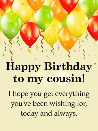 Birthday Cousin Quotes
 170 AMAZING Happy Birthday Cousin Quotes with BayArt