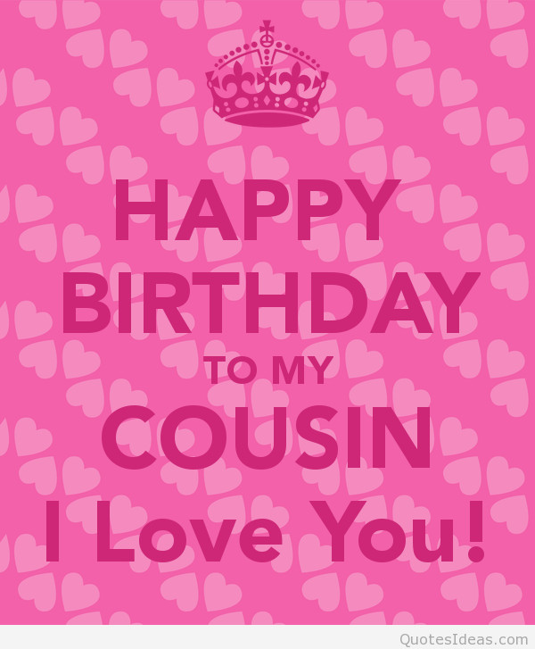 Birthday Cousin Quotes
 Happy birthday cousin cards messages quotes images