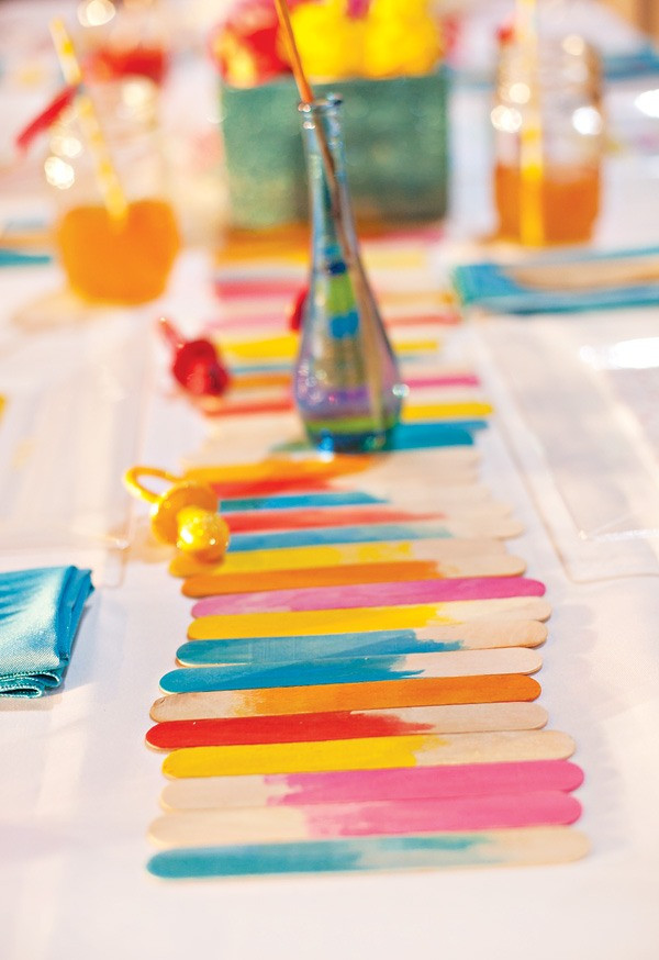 Birthday Craft Ideas For Kids
 115 cheap and stylish ideas for DIY table decoration