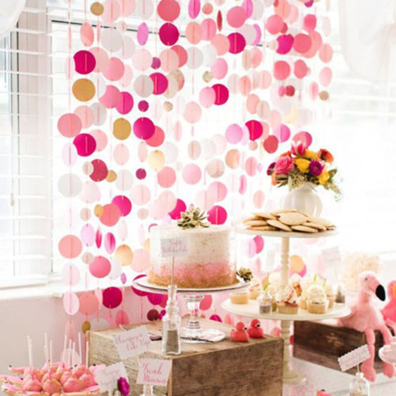 Birthday Decoration Ideas
 Glitter Paper Birthday Party Hanging Bunting Banner Flag