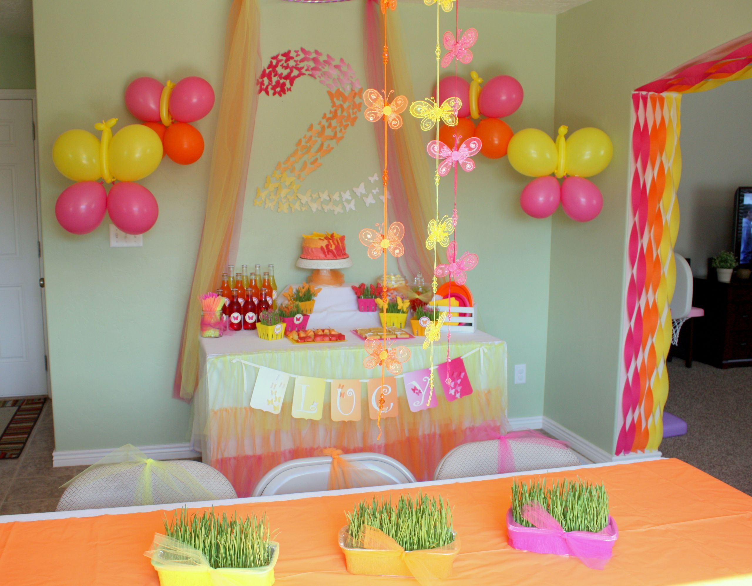 Birthday Decoration Ideas
 Butterfly Themed Birthday Party Decorations events to