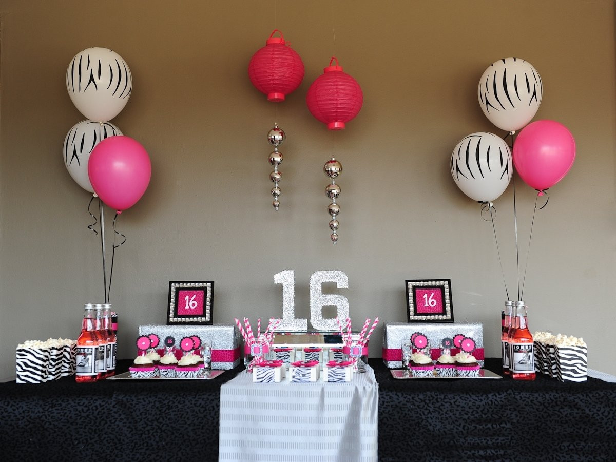 Birthday Decorations Cheap
 10 Unique Cheap 16Th Birthday Party Ideas 2019