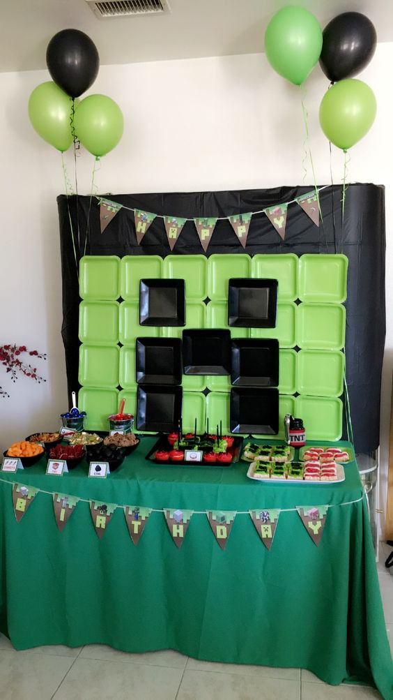 Birthday Decorations Ideas
 10 Awesome Minecraft Party Ideas Mum s Lounge