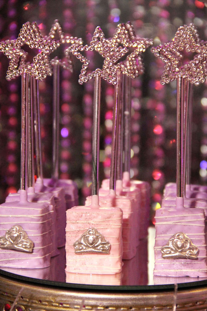 Birthday Decorations Pinterest
 Kara s Party Ideas Glamorous Princess Themed Birthday Party