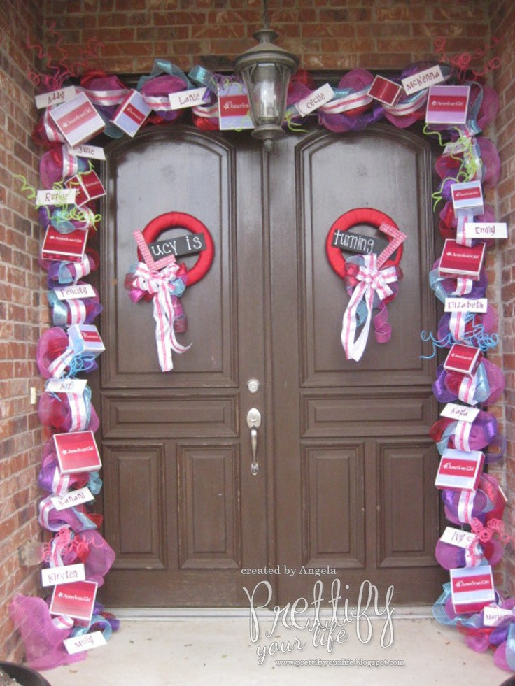 Birthday Door Decorations
 door decor