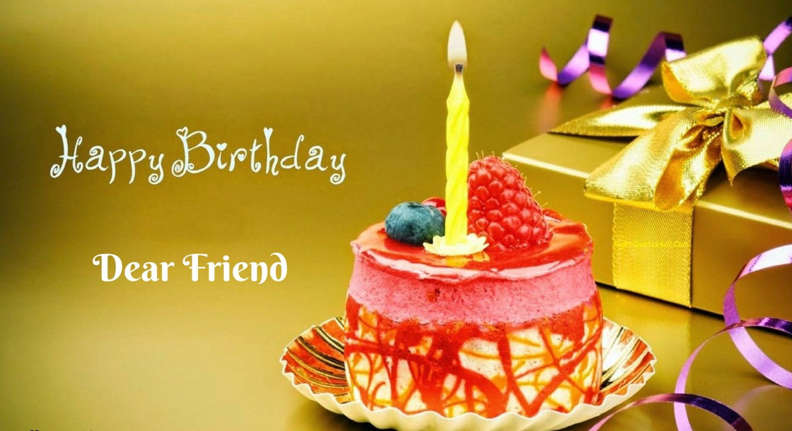 Birthday Friend Wishes
 Happy Birthday Wishes For a Friend Happy Birthday Quotes