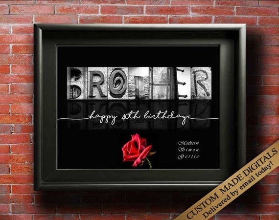 Birthday Gift For Brother
 Brothers Birthday Gift for brother in law Brother Gift