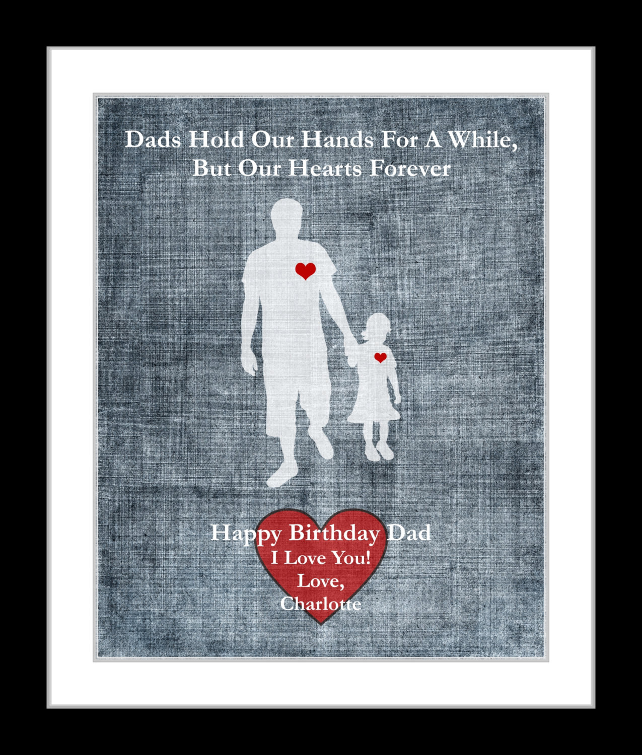 Birthday Gift For Dad From Daughter
 Gifts For Dad Birthday Custom Fathers Day Gifts Unique