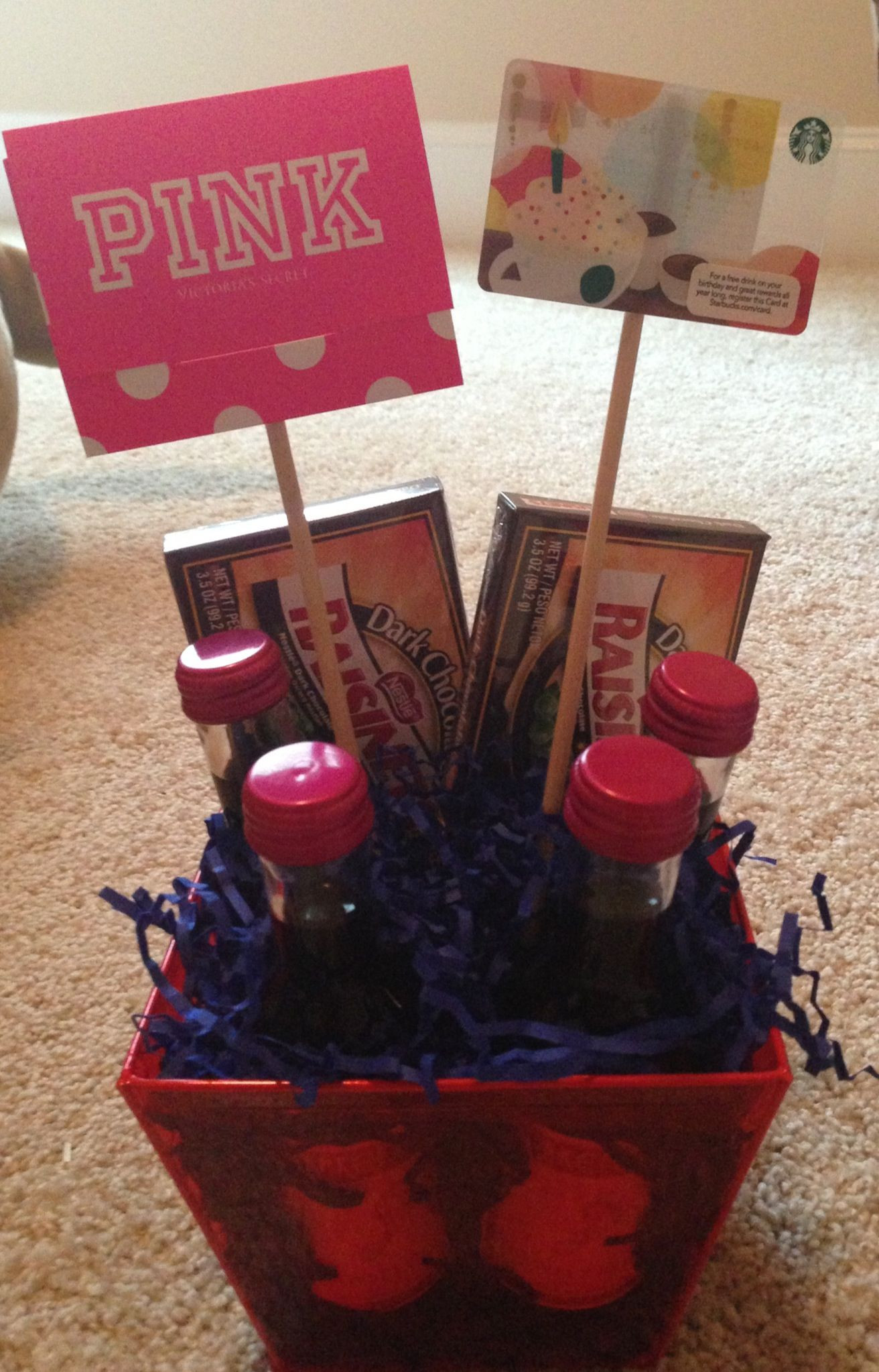 Birthday Gift For Female Friend
 Birthday t basket for my sweet friend Can customize to