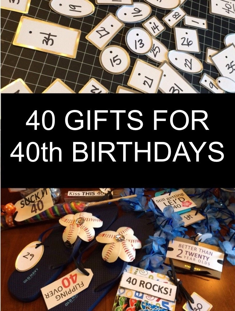 Birthday Gift Ideas For 40 Year Old Man
 10 Stylish 40Th Birthday Gift Ideas For Husband 2020