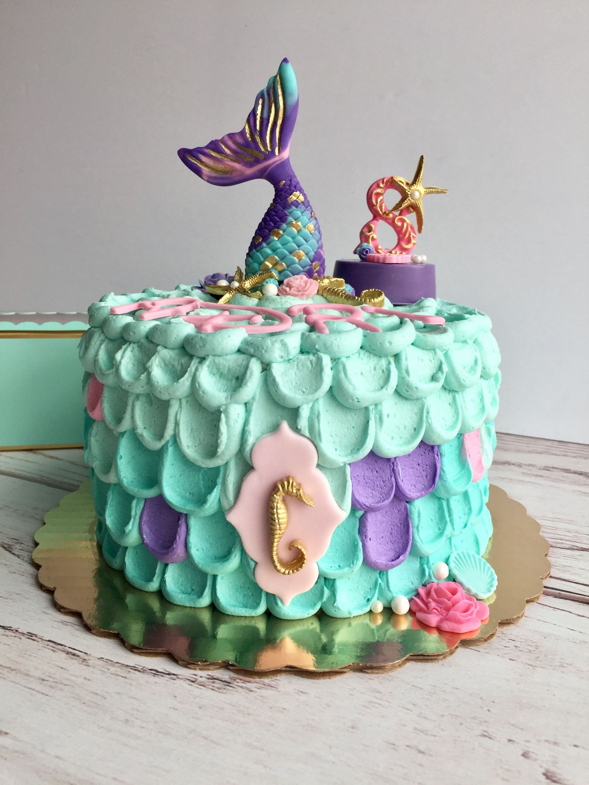 Birthday Gift Ideas For 8 Year Old Girl
 Mermaid cake for 8 year old