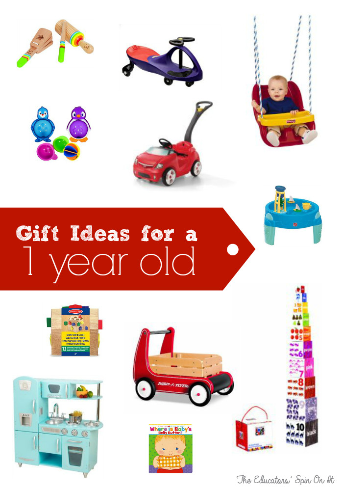 Birthday Gift Ideas For A 1 Year Old
 Best Birthday Gifts for e Year Old The Educators Spin