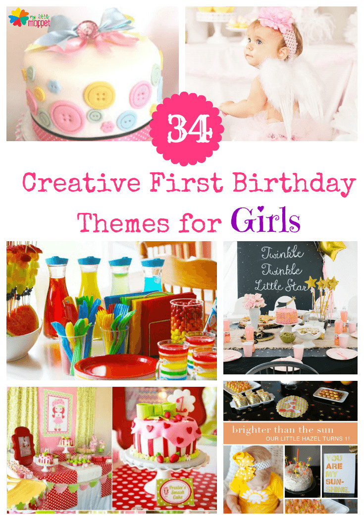 Birthday Gift Ideas For Baby Girl
 34 Creative Girl First Birthday Party Themes and Ideas