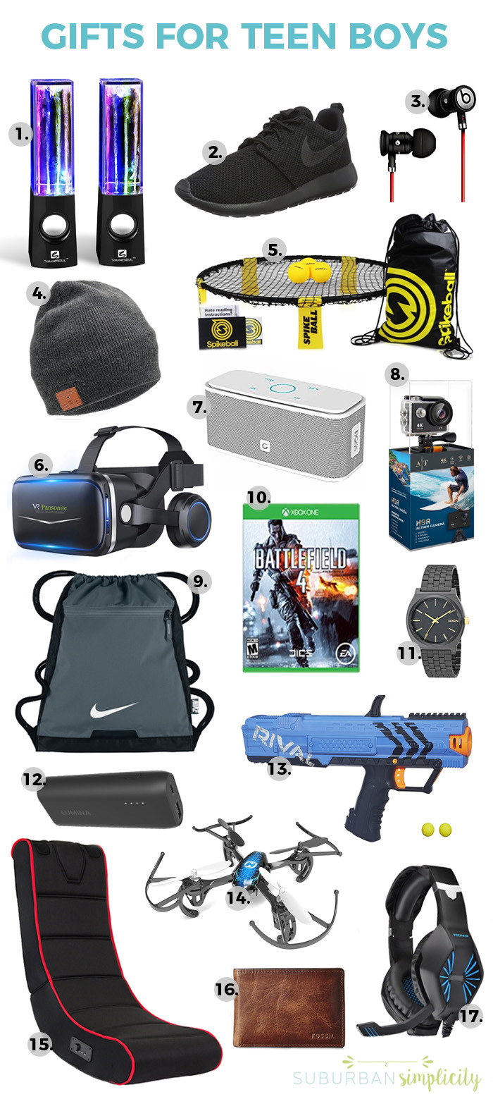 Birthday Gift Ideas For Boys
 17 Awesome Gift Ideas for Teen Boys