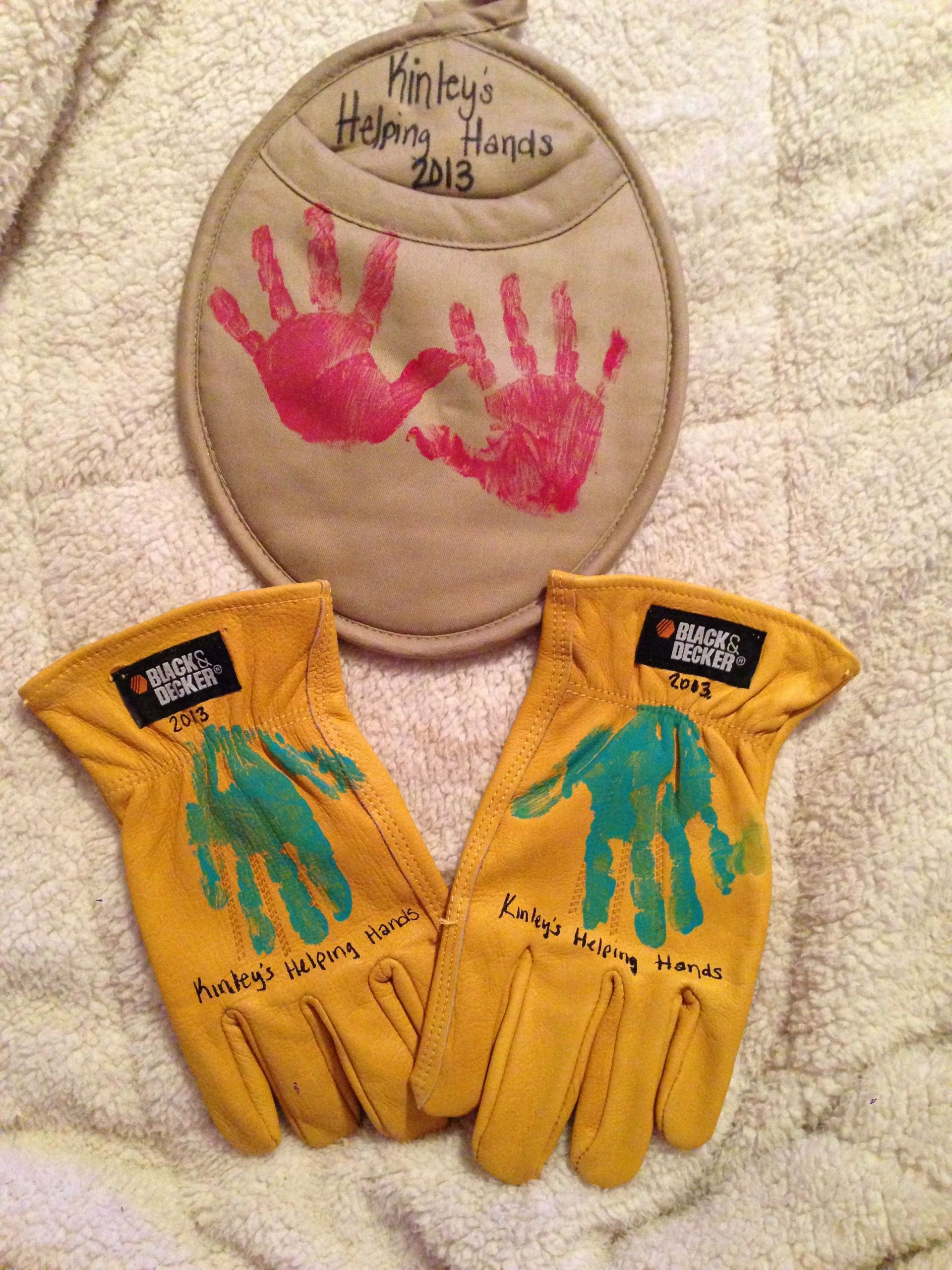 Birthday Gift Ideas For Grandpa
 Handprints Birthday presents for grandparents