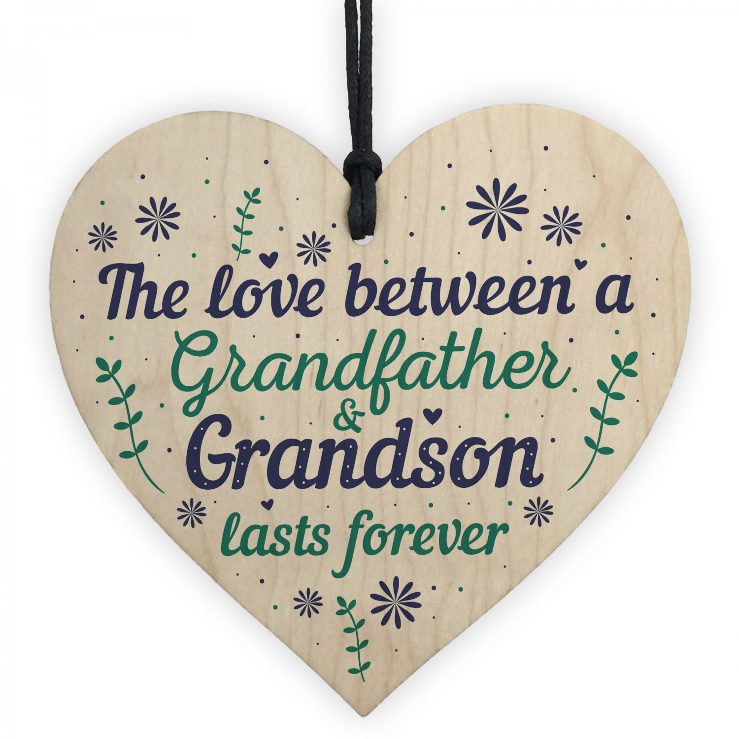 Birthday Gift Ideas For Grandpa
 Grandfather Gift Ideas Wood Heart Grandpa Grandad Birthday