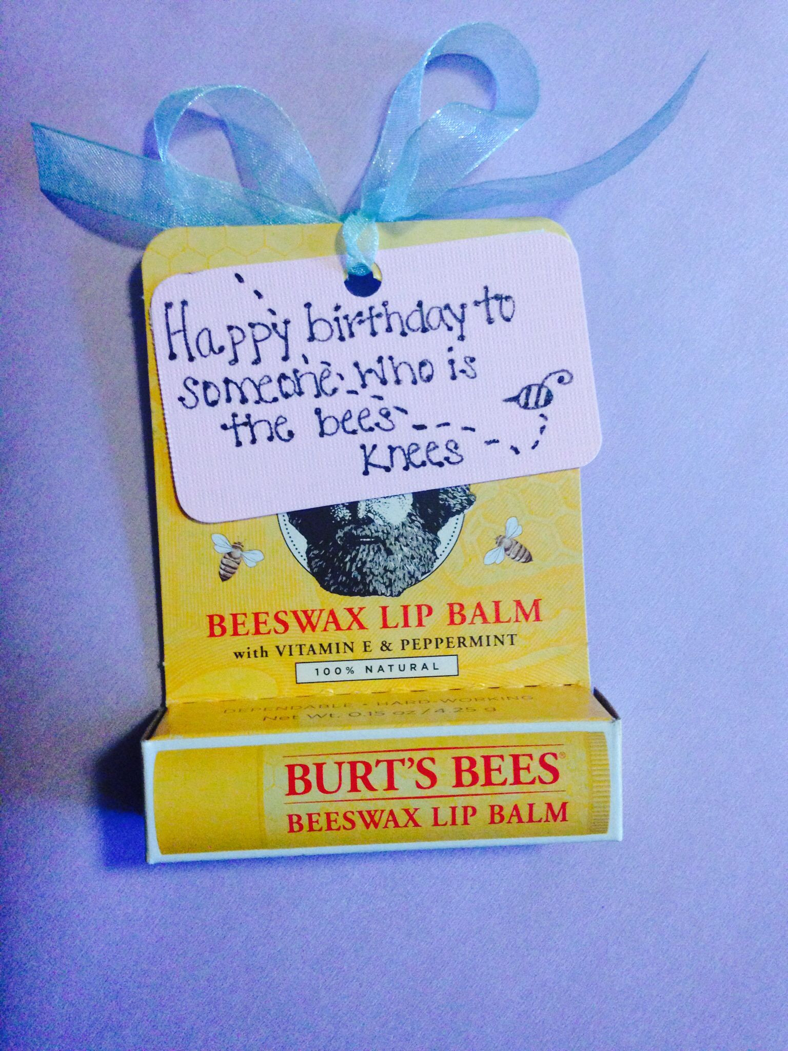 Birthday Gifts For Coworkers
 Small birthday t for a coworker who loves Burts Bees