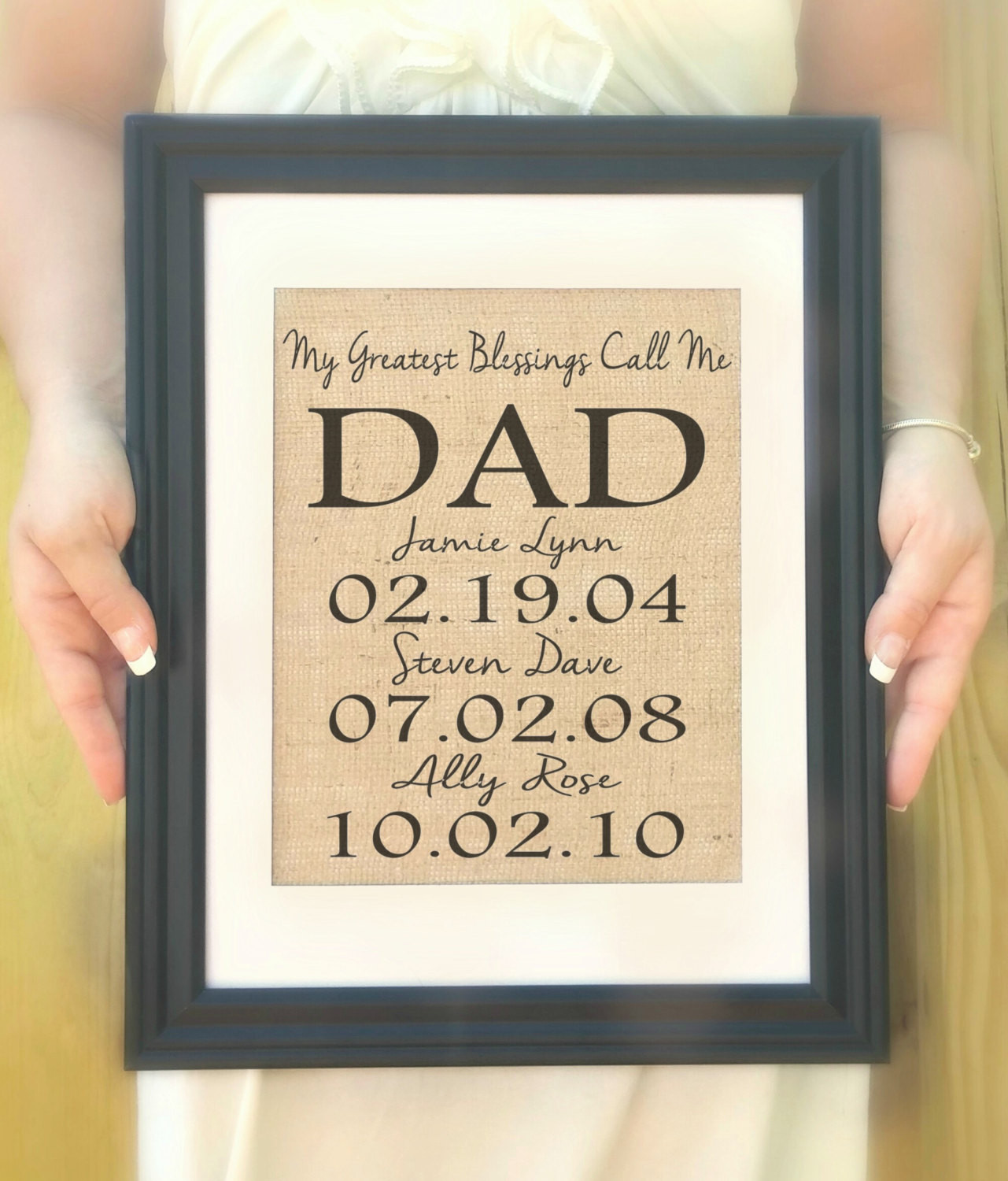 Birthday Gifts For Dad From Son
 Personalized Gift for Dad Birthday Day Gift from Kids Gift