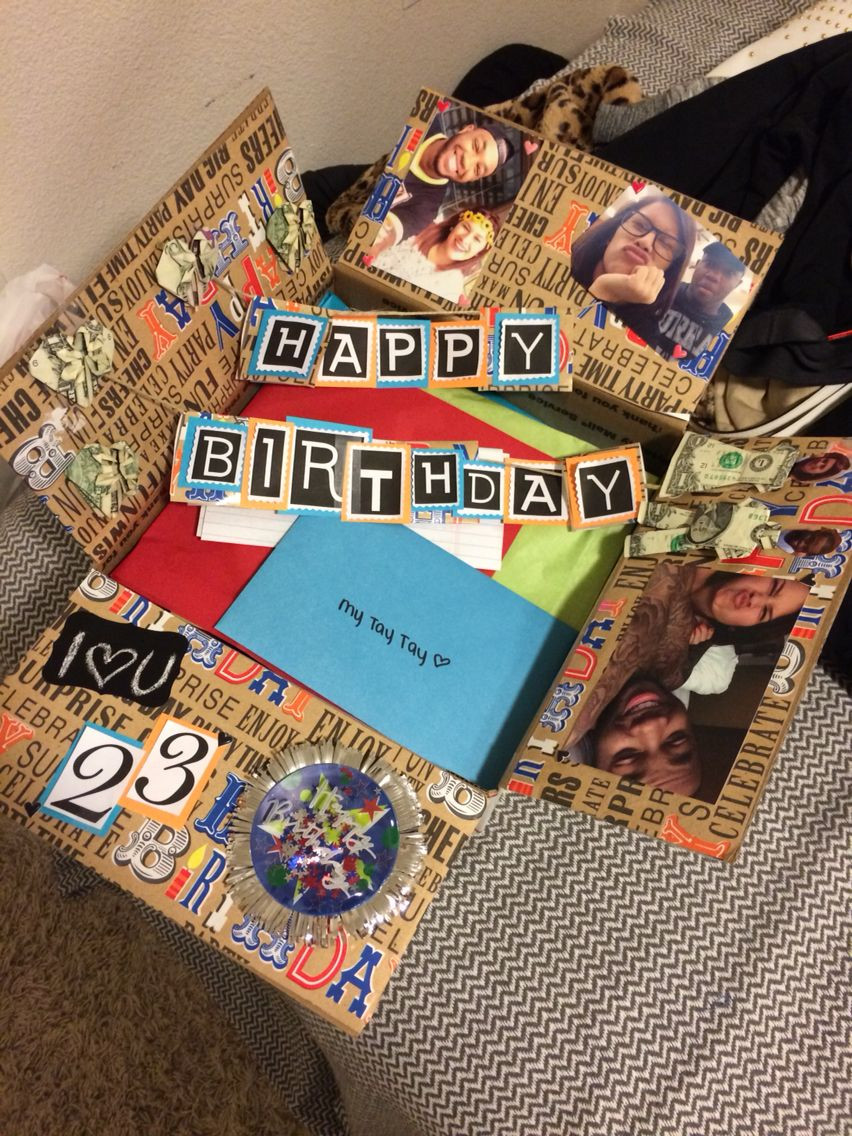 Birthday Gifts For Him Pinterest
 Birthday Box For Him have a long distance relationship