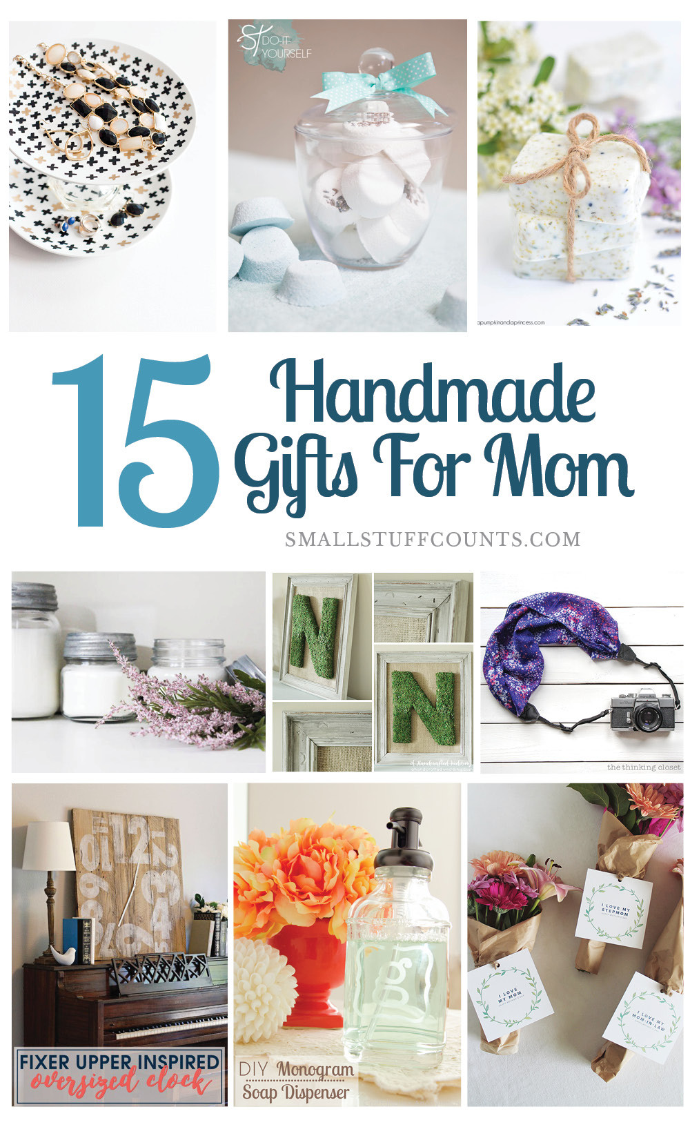 Birthday Gifts For Mothers
 Beautiful DIY Gift Ideas For Mom