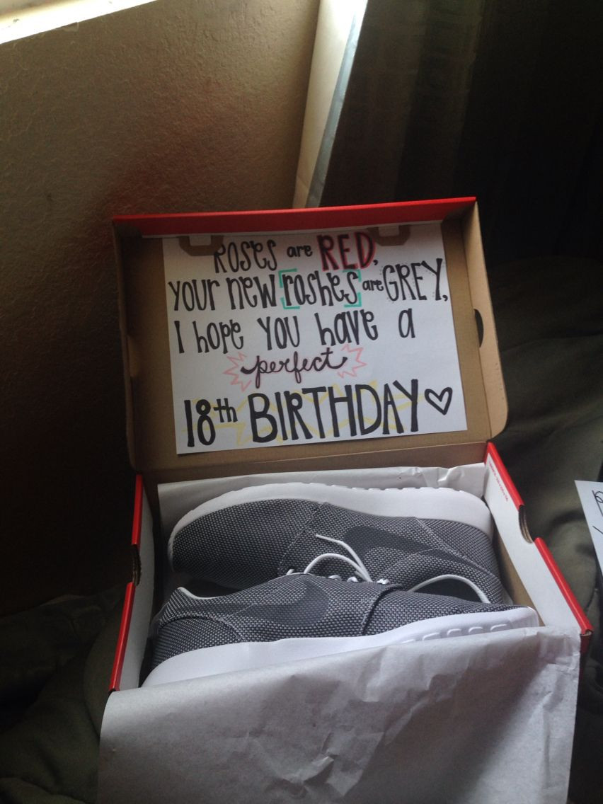 Birthday Gifts For Your Boyfriend
 Cute birthday present idea