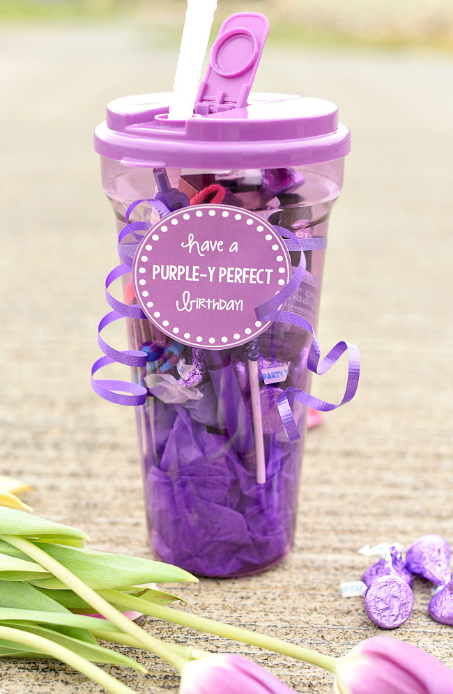 Birthday Gifts Ideas
 Purple Themed Birthday Gift for Friends – Fun Squared