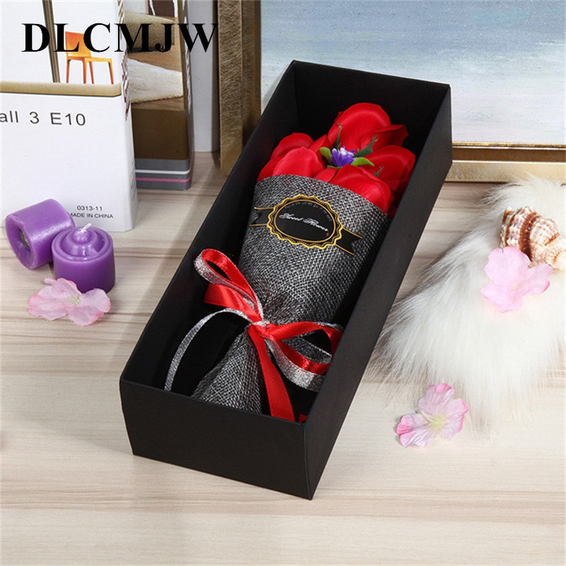 Birthday Gifts To Send
 5pcs rose soap flower t box to send girlfriend birthday