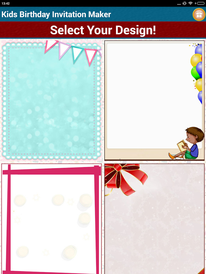 Birthday Invitation Maker
 Kids Birthday Invitation Maker Android Apps on Google Play