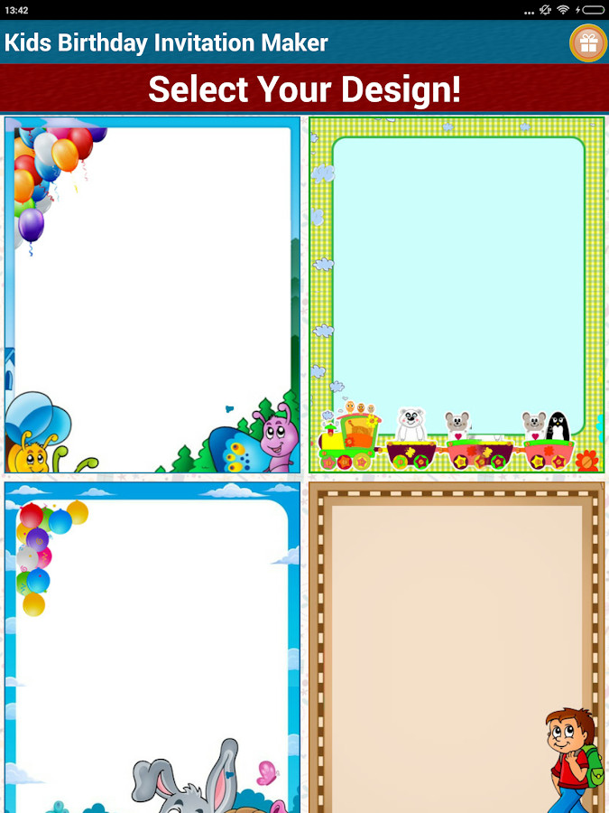 Birthday Invitation Maker
 Kids Birthday Invitation Maker Android Apps on Google Play