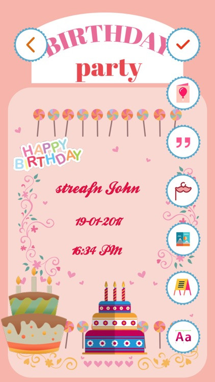 Birthday Invitation Maker
 Birthday Invitation Card Maker HD by Bhavik Savaliya