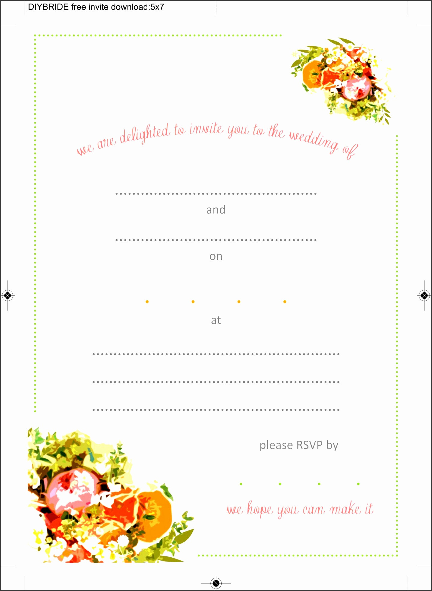Birthday Invitation Template Word
 4 How to Make Party Guest List In Ms Word
