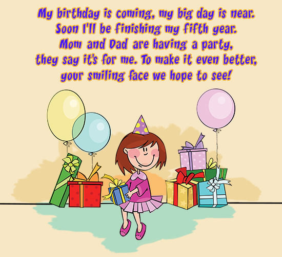 Birthday Invitation Wording For Kids
 Ways to Formulate Catchy Birthday Invitation Wordings for