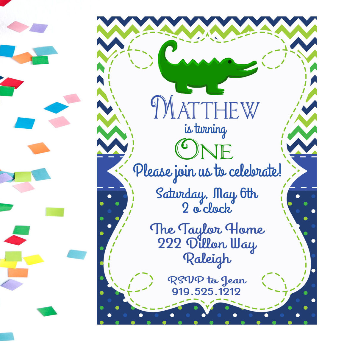 Birthday Invitations For Boys
 Alligator Birthday Invitation Alligator Invitation Boys