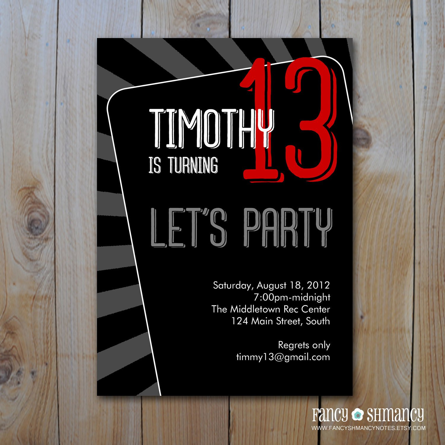 Birthday Invitations For Boys
 Teen Boy Birthday Invitation Templates