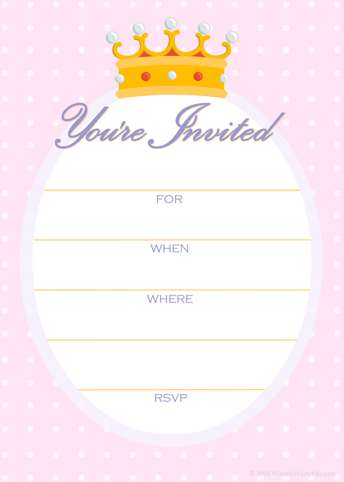 Birthday Invitations Printable
 FREE Printable Golden Unicorn Birthday Invitation Template