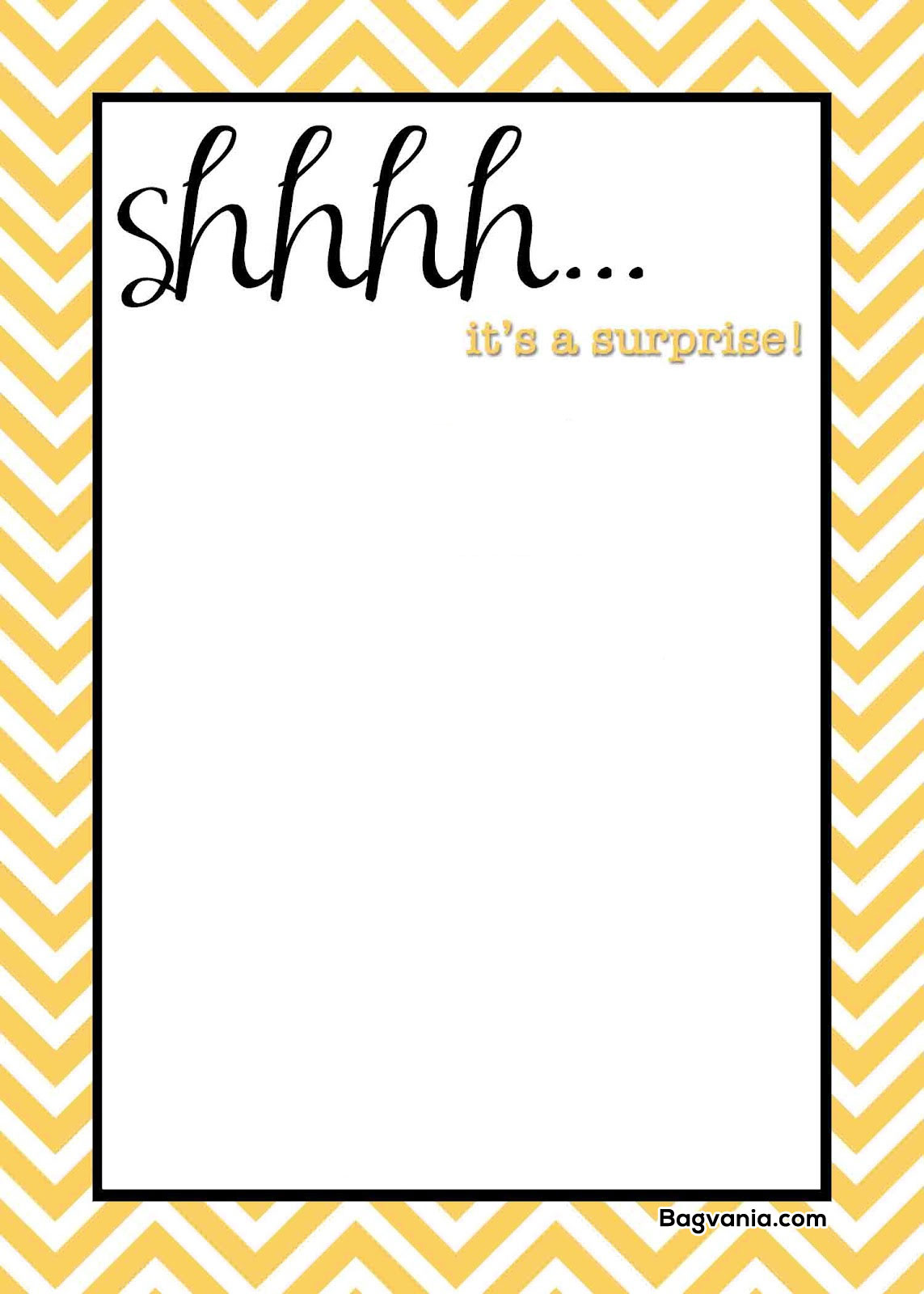 Birthday Invitations Templates Free
 Free Printable Surprise Birthday Invitations – FREE