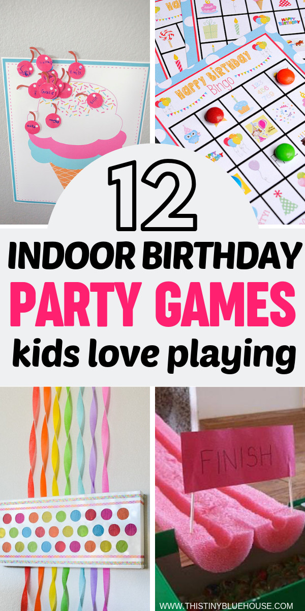 Birthday Party Activities For Kids
 12 Indoor Birthday Party Games Kids Will Love This Tiny