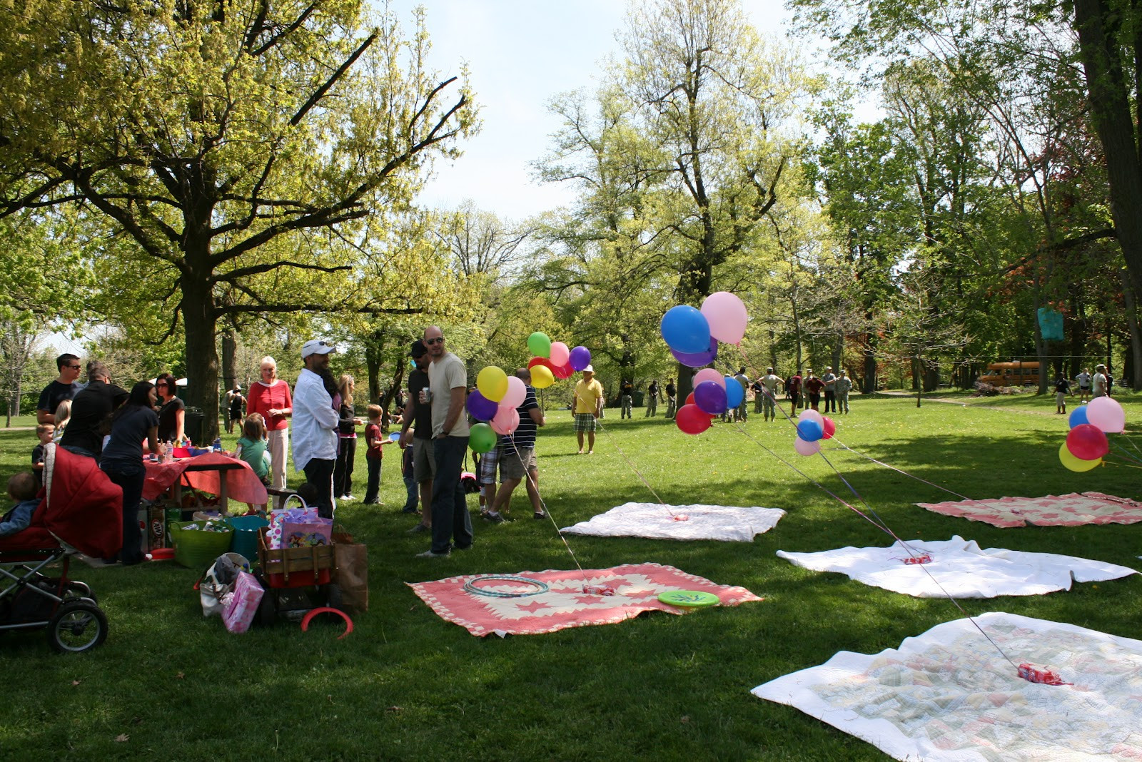 Birthday Party At Park
 Pursuit of Poppy The big 5th birthday party