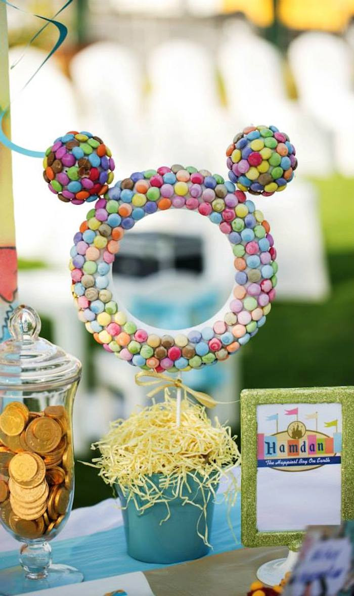 Birthday Party Decor
 Kara s Party Ideas Disneyland Themed Birthday Party