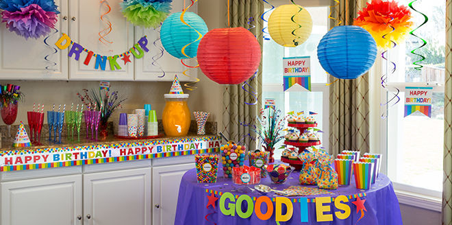 Birthday Party Decor
 Birthday Party Supplies and Decorations